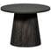 WOOOD WOOOD Maan Salontafel - MDF - Donkerbruin - 45x60x60