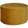 WOOOD Sara Poef Hoog 36xØ60 cm - Velvet - Donkerbruin