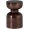 WOOOD WOOOD Frits Bijzettafel - Metaal - Brons - 47x30x30