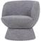 WOOOD Shuffle Draaifauteuil - Polyester - Naturel - 72x73x71