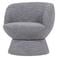 WOOOD WOOOD Shuffle Draaifauteuil - Melange - Bruin - 72x73x71