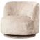 WOOOD WOOOD Popular Fauteuil - Polyester - Naturel - 72x81x80
