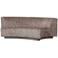 WOOOD WOOOD Popular 2-zits Bankje - Polyester - Taupe - 72x215x97