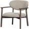WOOOD WOOOD Udar Fauteuil Met Houten Frame - Polyester - Naturel