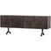 WOOOD WOOOD Draw Dressoir - Mangohout - Walnoot - 70x180x40