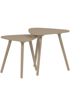 bijzettafel (set van 2) Nila
