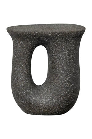 Mason Bijzettafel Met Spikkels - Magnesium - Zwart - 45x42x33 Moson