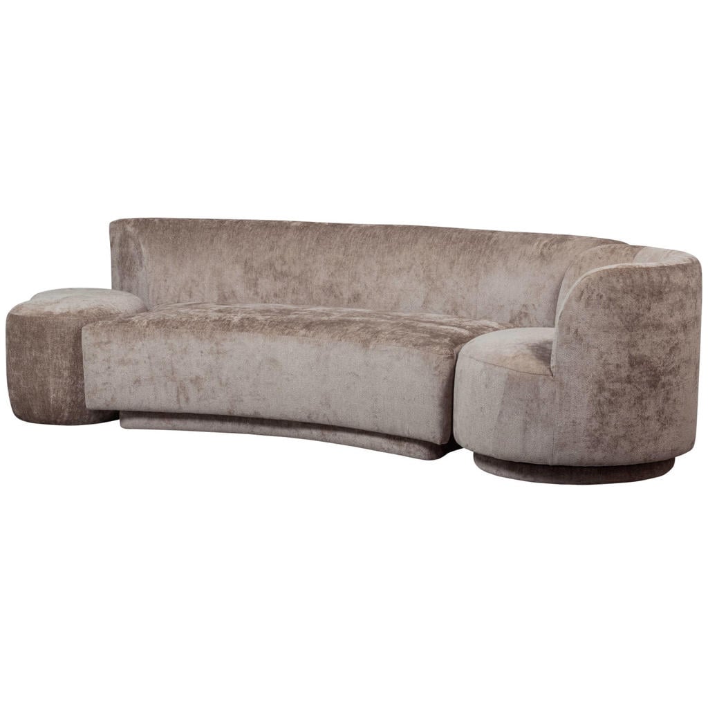WOOOD 3-zitsbank Popular - taupe