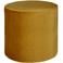 WOOOD Sara Poef Hoog - Velvet - Khaki - 46x46x46