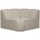 WOOOD WOOOD Mojo Bank Hoekelement  - Bouclé - Beige Melange - 75x68x77
