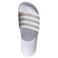 adidas Sportswear Adilette Aqua badslippers wit/zilvergrijs