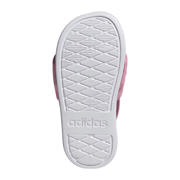 thumbnail: adidas Sportswear Adilette Estrap 2.0 badslippers met hielbandje roze/wit