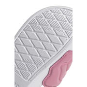 thumbnail: adidas Sportswear Adilette Estrap 2.0 badslippers met hielbandje roze/wit