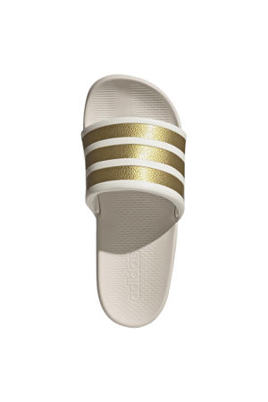 Adilette Comfort 2.0 badslippers ecru/goud