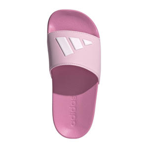 Adilette Shower badslippers roze/lichtroze