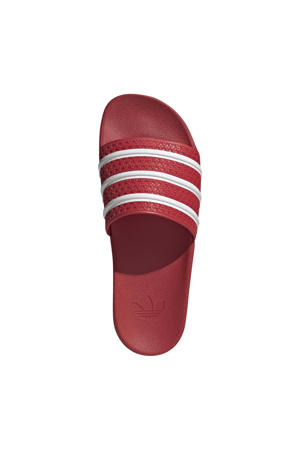 Adilette badslippers rood/wit