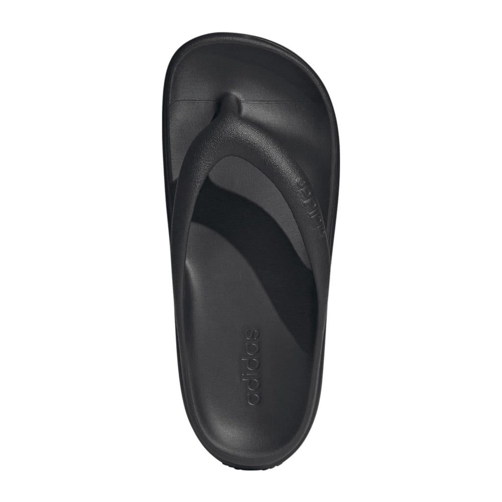 Zwarte dames adidas Sportswear Adilette Lumia teenslippers van rubber