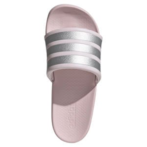 Adilette Comfort 2.0 badslippers roze/zilver