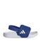 adidas Sportswear Adilette Estrap 2.0 badslippers met hielbandje kobaltblauw/wit
