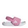adidas Sportswear Adilette Estrap 2.0 badslippers met hielbandje roze/wit