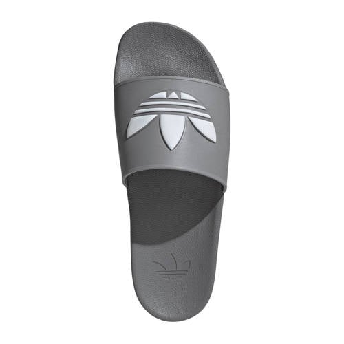 adidas Originals Adilette OG badslippers grijs/wit afbeelding