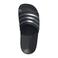 adidas Sportswear Adilette Shower badslippers zwart/zilver metallic