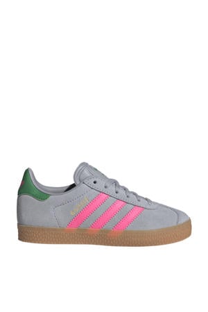 Gazelle sneakers grijs/roze