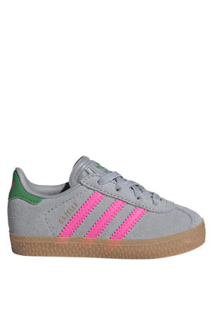 Gazelle sneakers grijs/roze