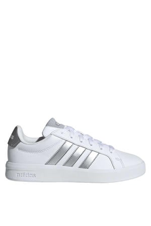 Grand Court 3.0 sneakers wit/zilvergrijs