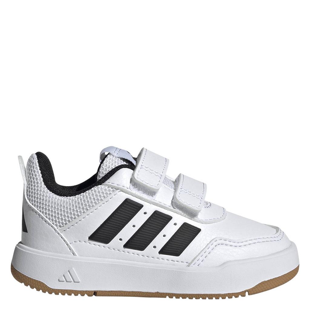 Wit en zwarte jongens en meisjes adidas Sportswear Tensaur Sport 3.0 sneakers gum van imitatieleer/voering: mesh/voetbed: eva met klittenband