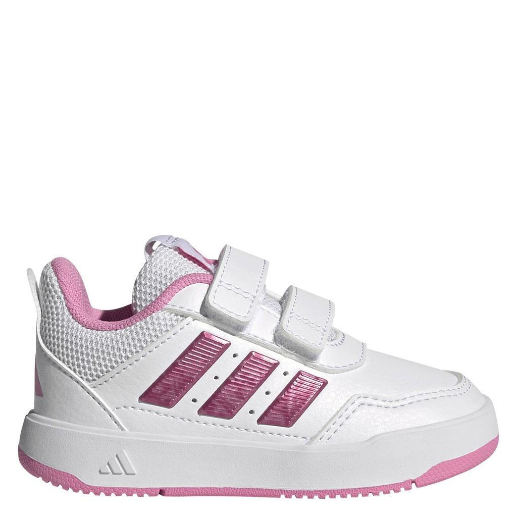 Wit en roze jongens en meisjes adidas Sportswear Tensaur Sport 3.0 sneakers van imitatieleer/voering: mesh/voetbed: eva met klittenband