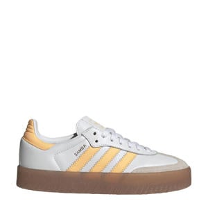 Sambae sneakers wit/geel