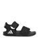adidas Sportswear Adilette sandalen zwart/wit