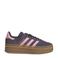 adidas Originals Gazelle Bold sneakers donkerbruin/roze