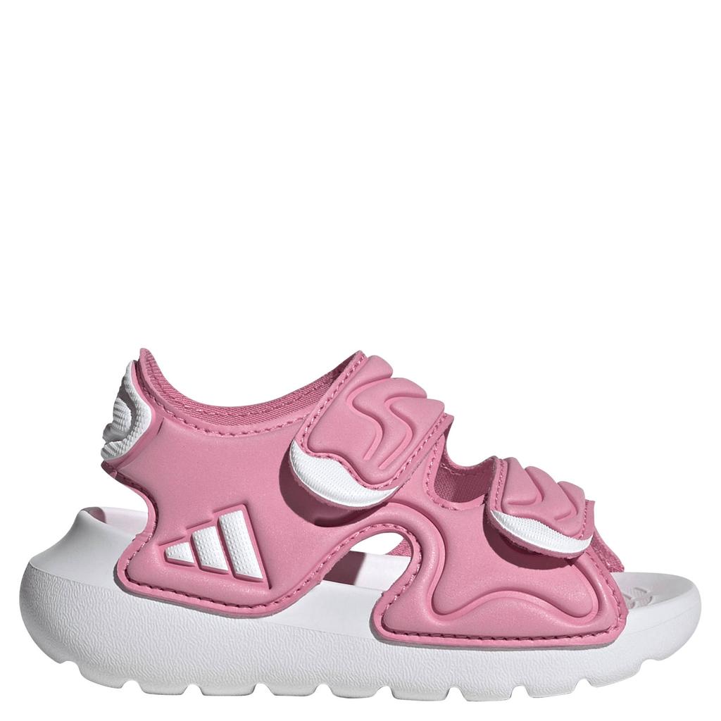 Roze en lichtroze jongens en meisjes adidas Sportswear AltaSwim 3 sandalen van tpu/voering: mesh/voetbed: rubber met klittenband