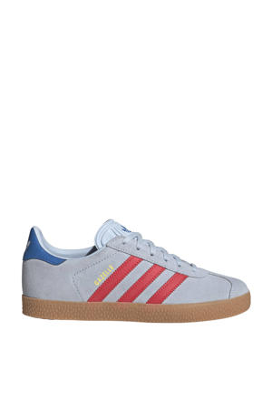 Gazelle sneakers lichtblauw/rood