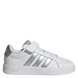 Grand Court 3.0 sneakers wit/zilver metallic