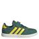 adidas Sportswear Breaknet imitatieleren leren sneakers Sleek donkergroen/geel