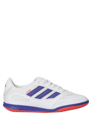 Super Sala Competition 3 junior zaalvoetbalschoenen wit/blauw