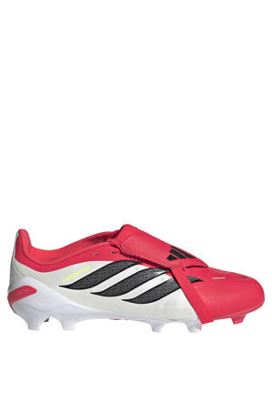 Predator Leaque FT junior voetbalschoenen rood/zwart