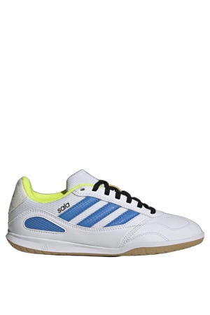 Super Sala Competition 3 junior zaalvoetbalschoenen wit/kobalt
