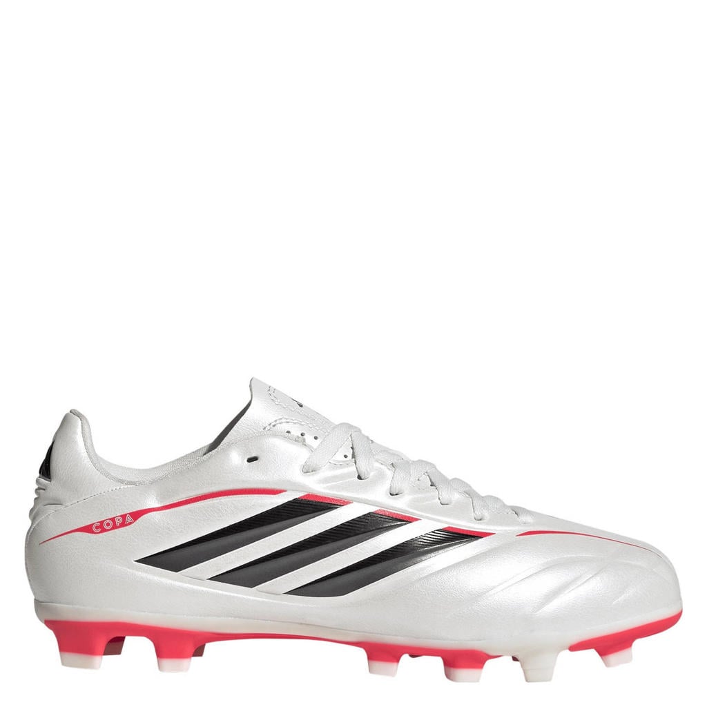 Wit en zwarte jongens en meisjes adidas Performance Copa Pure IV FG MG junior voetbalschoenen van imitatieleer/voering: mesh/voetbed: eva