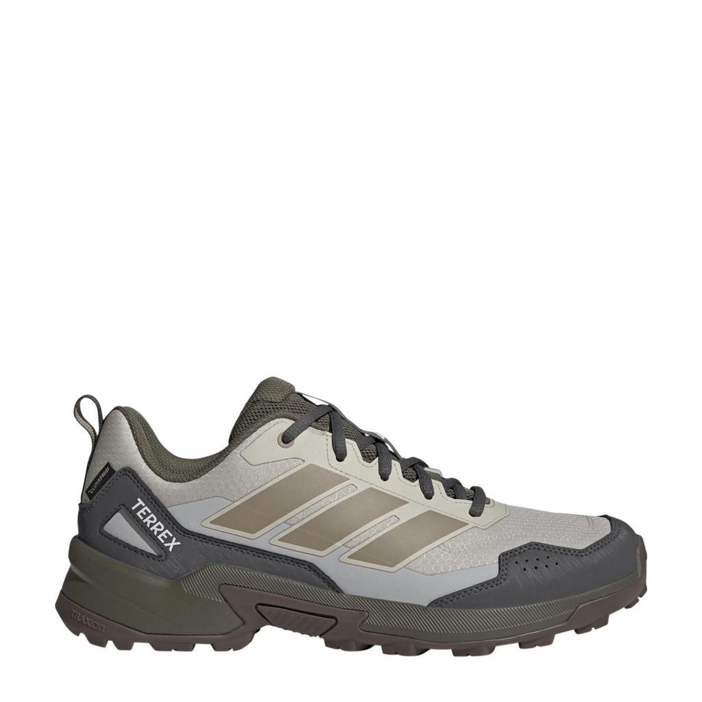 Lichtgrijs en grijze heren adidas Terrex Eastrail 3 wandelschoenen van mesh-pu/voering: mesh/voetbed: eva met veters