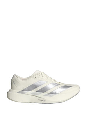Adizero EVO SL hardloopschoenen wit/zilver