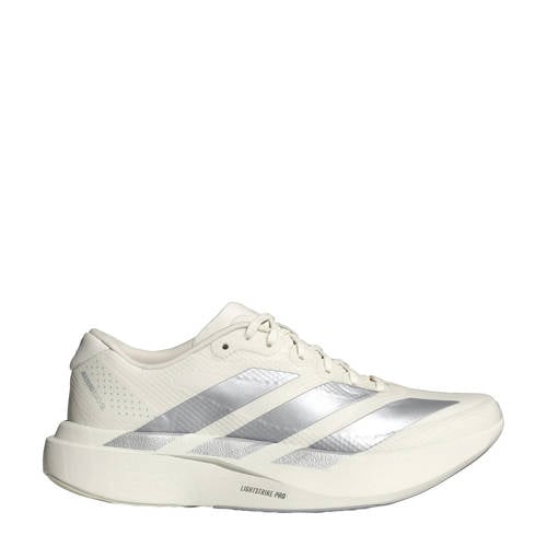 adidas Performance Adizero EVO SL hardloopschoenen wit/zilver afbeelding