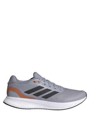 hardloopschoenen zilvergrijs/oranje