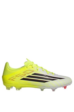 F50 League FG/MG senior voetbalschoenen geel/zwart/rood
