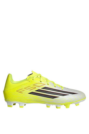 F50 Club FM/MG senior voetbalschoenen geel/zwart/rood