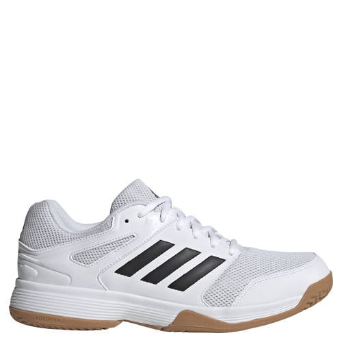 adidas Performance Speedcourt zaalsportschoenen wit/zwart afbeelding