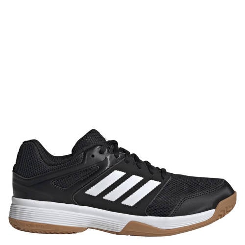 adidas Performance Speedcourt zaalsportschoen zwart/wit afbeelding